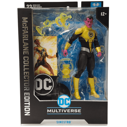 McFarlane Collector Edition #6 DC Multiverse Sinestro (Sinestro Corps Wars) 7" - Logan's Toy Chest