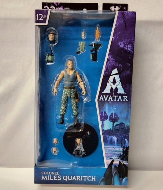 Mcfarlane Avatar Colonel Miles Quaritch 4.2" Action Figure - Logan's Toy Chest