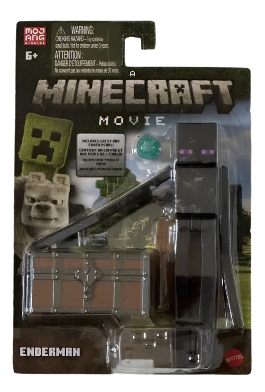 Minecraft Movie Enderman Action Figure – 4" Scale Video Game Collectible - Logan's Toy Chest