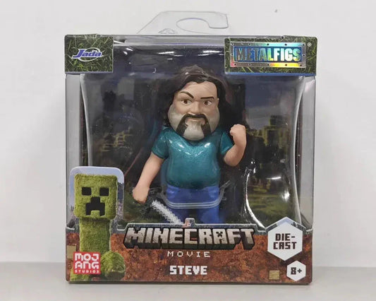 Minecraft Movie Metalfigs Steve Figure 6cm Diecast by Jada 2025 - Logan's Toy Chest