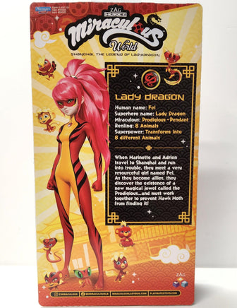 Zag Heroez Miraculous World Shanghai The Legend of Lady Dragon Action Figure - Logan's Toy Chest