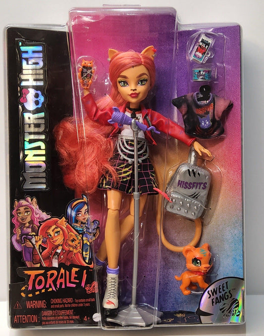 Monster High Toralei 11" Doll & Sweet Fang With Accessories - Logan's Toy Chest