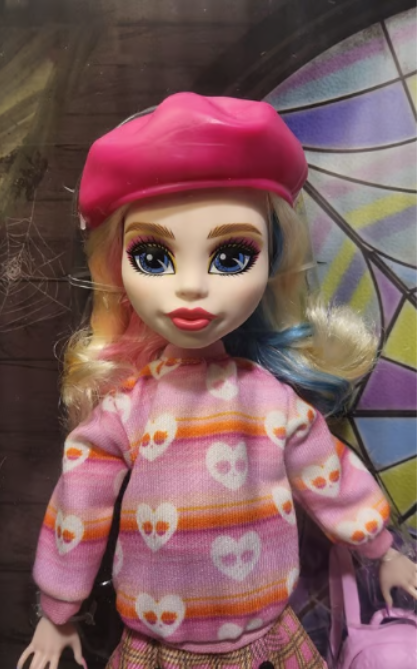 Monster High x Wednesday Enid Sinclair Doll - Pink Outfit w/ Accessories - Logan's Toy Chest