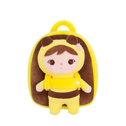 Multipurpose Doll Children Cute Backpack Shoulder Bags Schoolbag with Detachable Panda/ Koala Bookbags for Girls - Logan's Toy Chest