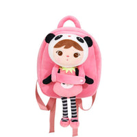 Multipurpose Doll Children Cute Backpack Shoulder Bags Schoolbag with Detachable Panda/ Koala Bookbags for Girls - Logan's Toy Chest