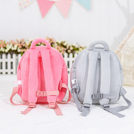 Multipurpose Doll Children Cute Backpack Shoulder Bags Schoolbag with Detachable Panda/ Koala Bookbags for Girls - Logan's Toy Chest