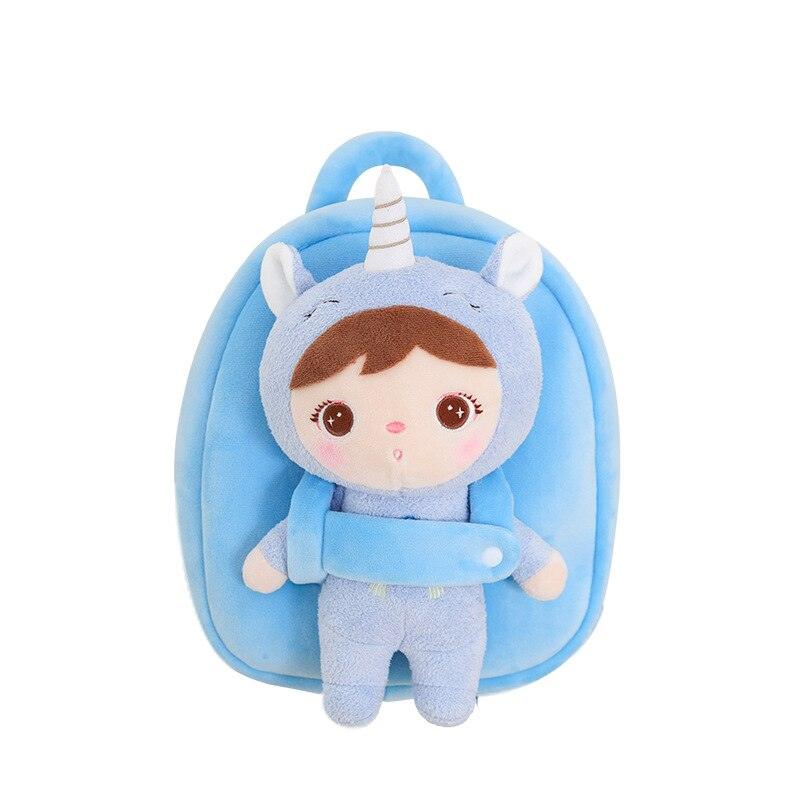 Multipurpose Doll Children Cute Backpack Shoulder Bags Schoolbag with Detachable Panda/ Koala Bookbags for Girls - Logan's Toy Chest