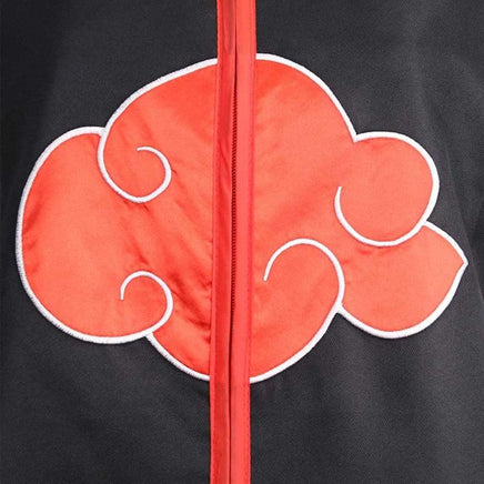 Naruto Akatsuki Red Cloud Anime Costume Cape - Halloween Cosplay Sets - Logan's Toy Chest