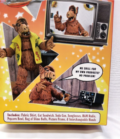 NECA Alf Ultimate 7-Inch Scale Action Figure - Interchangeable Hands & Accessori - Logan's Toy Chest