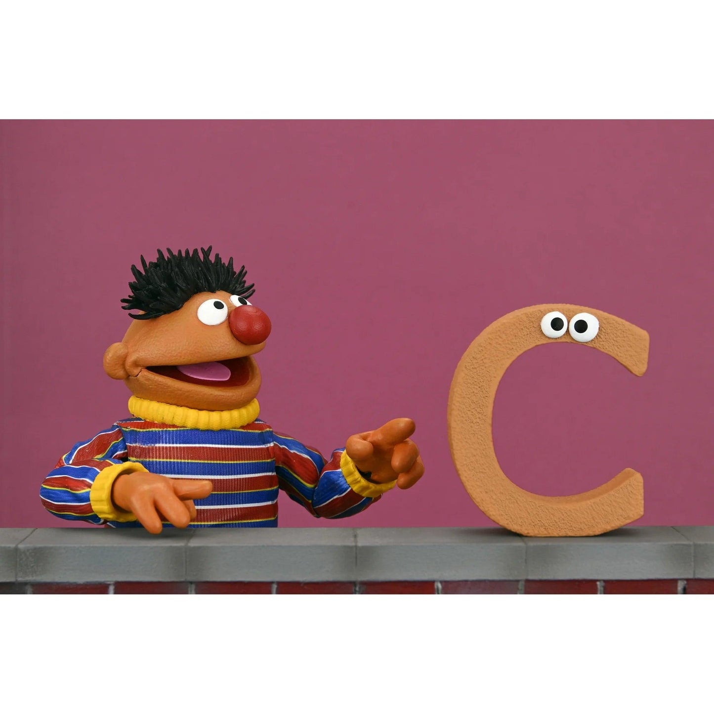 NECA Sesame Street 7" Ultimate Ernie Figure | Collectible Action Figure - Logan's Toy Chest