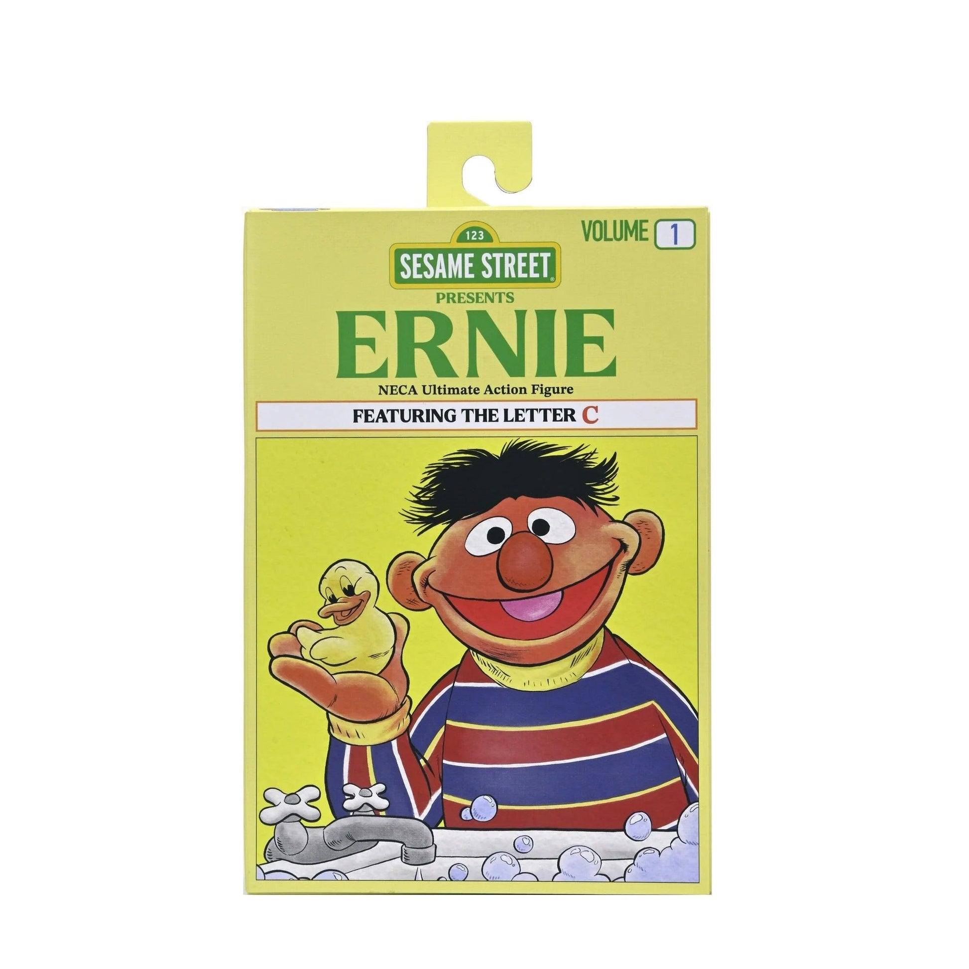 NECA Sesame Street 7" Ultimate Ernie Figure | Collectible Action Figure - Logan's Toy Chest