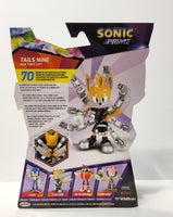 Netflix Jakks Pacific Sonic Prime 6" Tails Nine New York City Action Figure Toy - Logan's Toy Chest