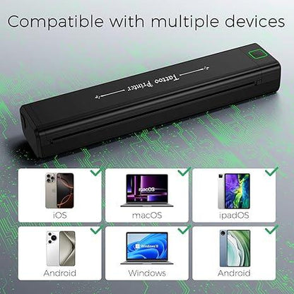 NEWYES Wireless Tattoo Stencil Printer – Portable Thermal Printer - Logan's Toy Chest