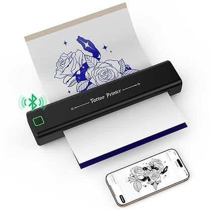 NEWYES Wireless Tattoo Stencil Printer – Portable Thermal Printer - Logan's Toy Chest