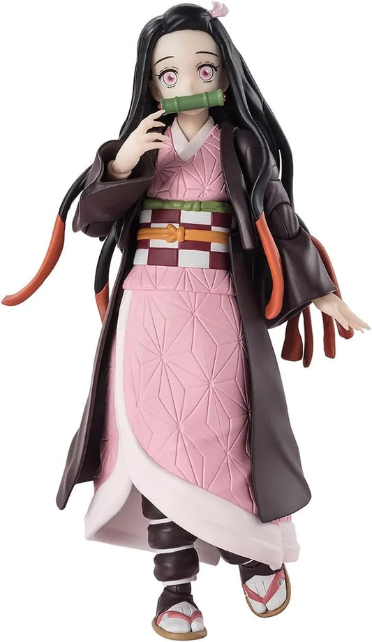 Nezuko Kamado S.H.Figuarts Action Figure – Demon Slayer Collectible - Logan's Toy Chest