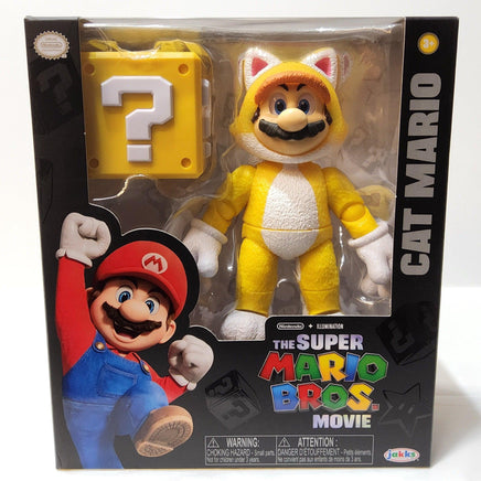 Nintendo+Illumination Jakks Pacific Super Mario Bros The Movie Cat Mario Figure - Logan's Toy Chest