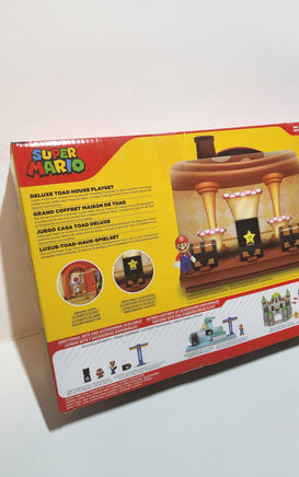 Super Mario Brothers Deluxe Toad House place Set (Toad Included) - Logan's Toy Chest