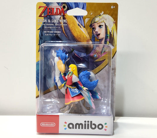 Nintendo Zelda And Loftwing The Legend of Zelda amiibo Figure - Logan's Toy Chest