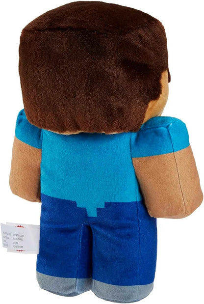 Mattel Minecraft Steve 8-Inch Plush Toy – Soft Collectible for Kids 3+