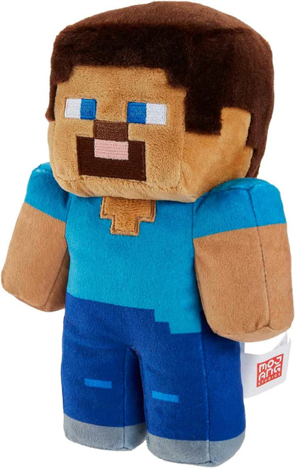 Mattel Minecraft Steve 8-Inch Plush Toy – Soft Collectible for Kids 3+