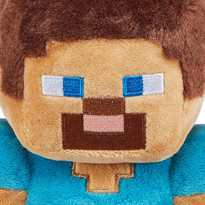 Mattel Minecraft Steve 8-Inch Plush Toy – Soft Collectible for Kids 3+