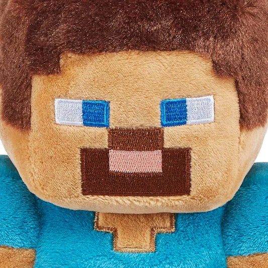 Mattel Minecraft Steve 8-Inch Plush Toy – Soft Collectible for Kids 3+