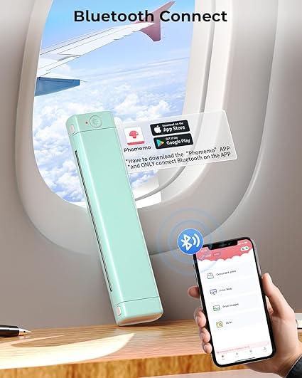 Phomemo M08F Portable Bluetooth Thermal Printer – Wireless Travel Printer - Logan's Toy Chest