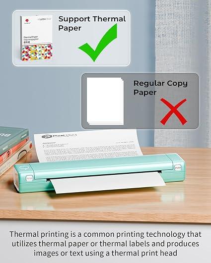 Phomemo M08F Portable Bluetooth Thermal Printer – Wireless Travel Printer - Logan's Toy Chest