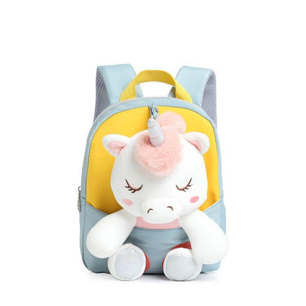 Plush School Bags for Girls Plush Animals Backpacks Kids Stuff Backpack Kindergarten Toddler Backpacks Mochila Escolar - Logan's Toy Chest