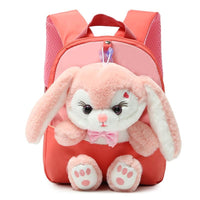 Plush School Bags for Girls Plush Animals Backpacks Kids Stuff Backpack Kindergarten Toddler Backpacks Mochila Escolar - Logan's Toy Chest