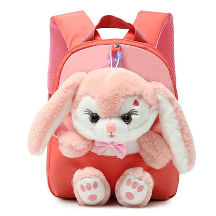 Plush School Bags for Girls Plush Animals Backpacks Kids Stuff Backpack Kindergarten Toddler Backpacks Mochila Escolar - Logan's Toy Chest