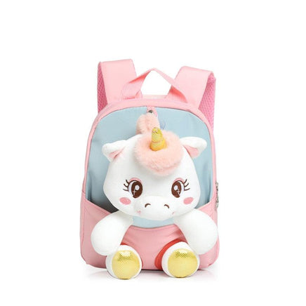 Plush School Bags for Girls Plush Animals Backpacks Kids Stuff Backpack Kindergarten Toddler Backpacks Mochila Escolar - Logan's Toy Chest