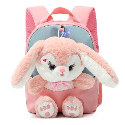 Plush School Bags for Girls Plush Animals Backpacks Kids Stuff Backpack Kindergarten Toddler Backpacks Mochila Escolar - Logan's Toy Chest