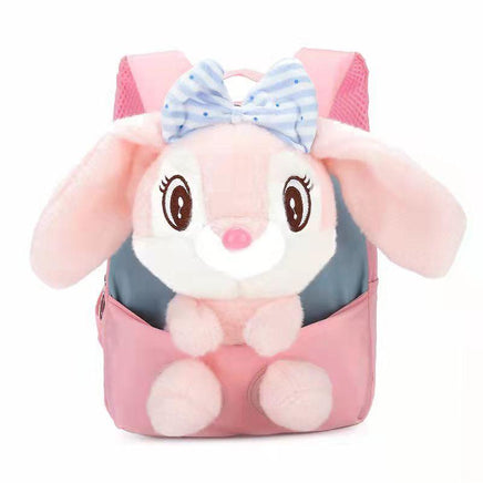 Plush School Bags for Girls Plush Animals Backpacks Kids Stuff Backpack Kindergarten Toddler Backpacks Mochila Escolar - Logan's Toy Chest