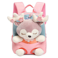 Plush School Bags for Girls Plush Animals Backpacks Kids Stuff Backpack Kindergarten Toddler Backpacks Mochila Escolar - Logan's Toy Chest