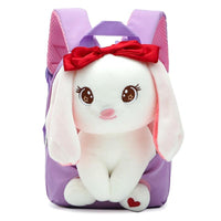 Plush School Bags for Girls Plush Animals Backpacks Kids Stuff Backpack Kindergarten Toddler Backpacks Mochila Escolar - Logan's Toy Chest