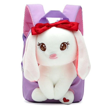 Plush School Bags for Girls Plush Animals Backpacks Kids Stuff Backpack Kindergarten Toddler Backpacks Mochila Escolar - Logan's Toy Chest