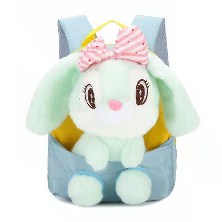 Plush School Bags for Girls Plush Animals Backpacks Kids Stuff Backpack Kindergarten Toddler Backpacks Mochila Escolar - Logan's Toy Chest