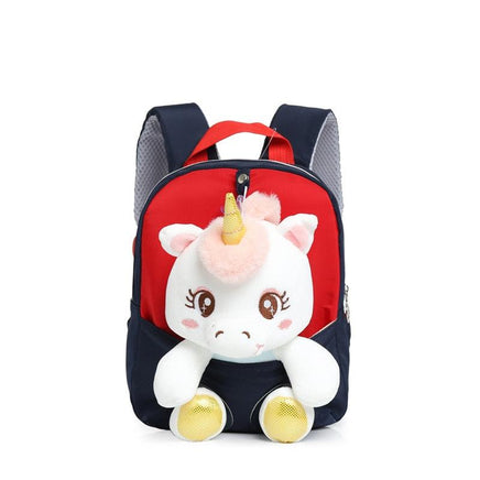 Plush School Bags for Girls Plush Animals Backpacks Kids Stuff Backpack Kindergarten Toddler Backpacks Mochila Escolar - Logan's Toy Chest