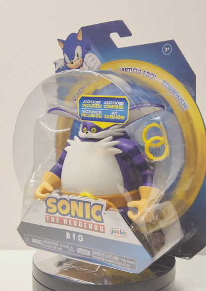 Jakks Pacific Sonic The Hedgehog 4" Big The Cat with Rings Action Figure