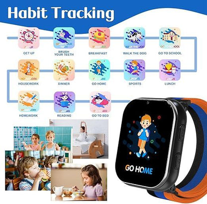 PTHTECHUS Smart Watch 4G with SOS, Camera, Music, Learning Cards & Games - Logan's Toy Chest