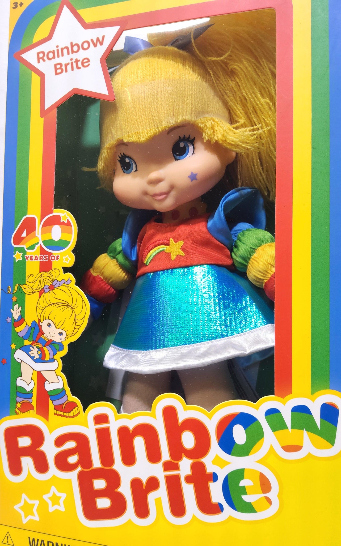 Rainbow Brite 12" 40th Anniversary Plush Doll Loyal Subjects Collection - Logan's Toy Chest