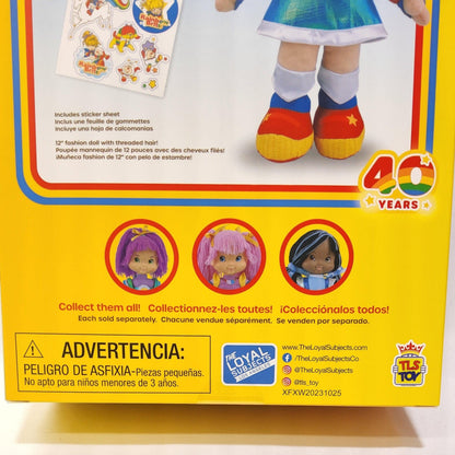 Rainbow Brite 12" 40th Anniversary Plush Doll Loyal Subjects Collection - Logan's Toy Chest