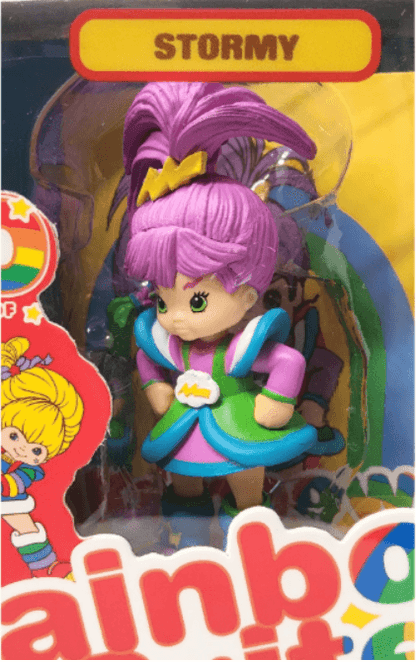 Rainbow Brite 40th Anniversary Stormy Doll Figure NIB 3" Character - Logan's Toy Chest