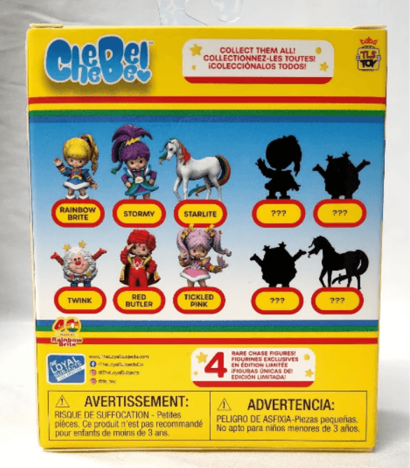 Rainbow Brite 40th Anniversary Stormy Doll Figure NIB 3" Character - Logan's Toy Chest