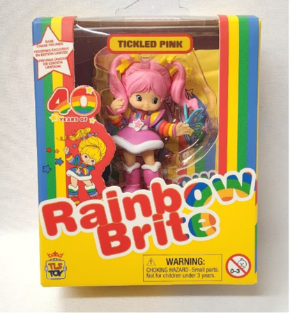 Rainbow Brite 40th Anniversary Tickled Pink Doll - Logan's Toy Chest