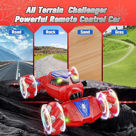 Remote Control Stunt Car with Gesture Sensing – 360° Drift, Off-Road Fun - Logan's Toy Chest