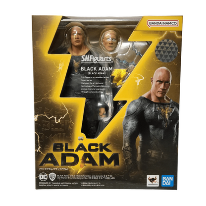 S.H.Figuarts Black Adam 6" Action Figure AKA The Rock - Logan's Toy Chest