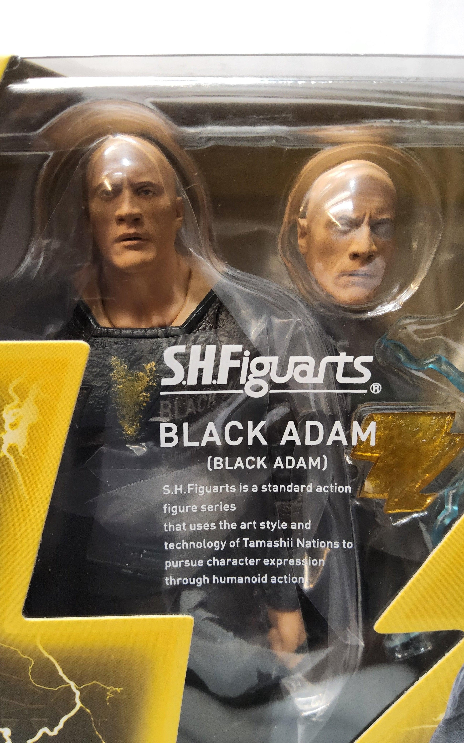 S.H.Figuarts Black Adam 6" Action Figure AKA The Rock - Logan's Toy Chest