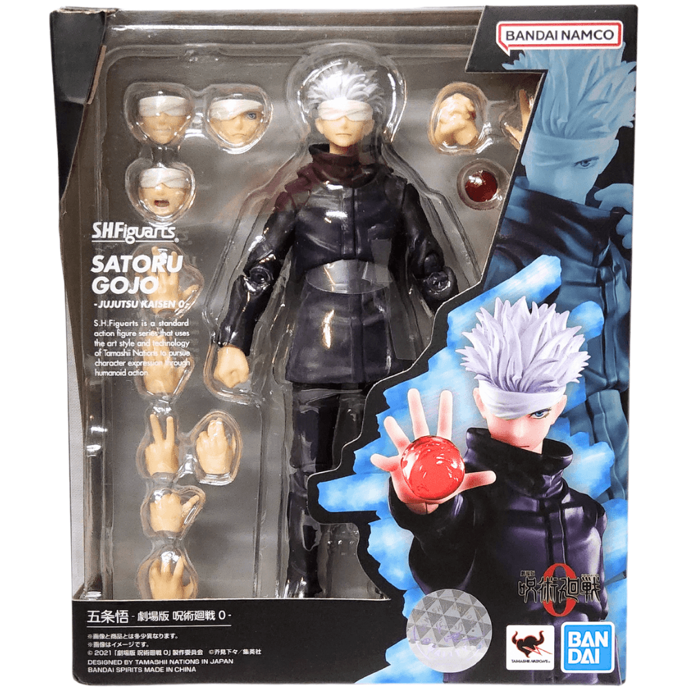 S.H.Figuarts Jujutsu Kaisen 0: Satoru Gojo Action Figure - Logan's Toy Chest